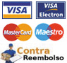 Sistemas de pago aceptados: PayPal, Visa, Mastercard, contra-reembolso